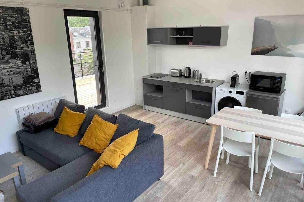 Rouen: Superbe appartement CHU Rouen Exterior foto