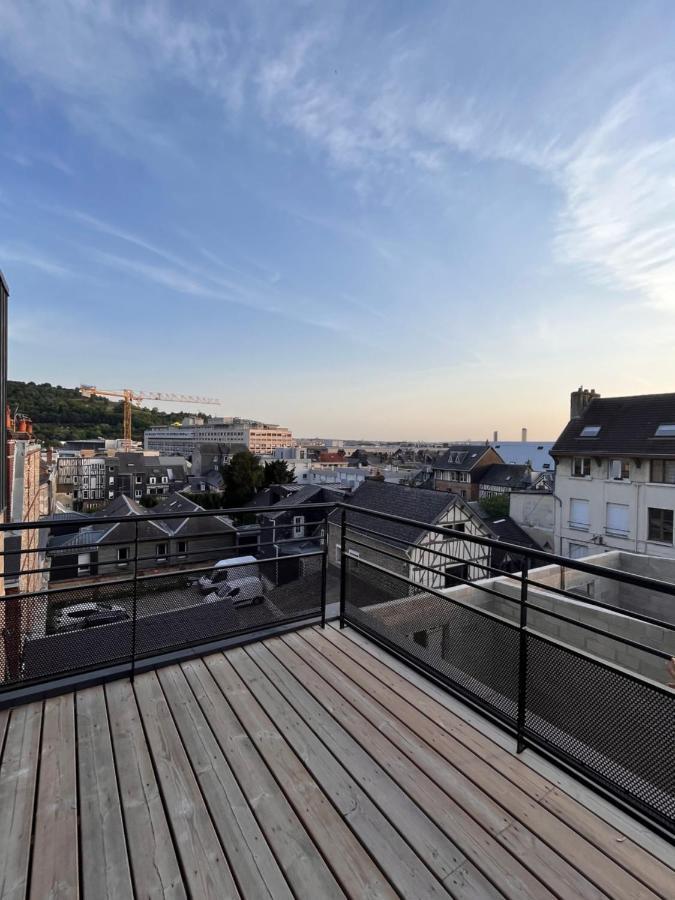 Rouen: Superbe appartement CHU Rouen Exterior foto